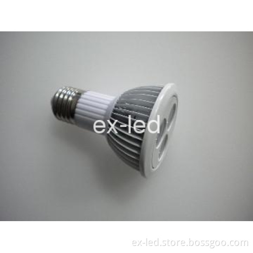 Excellent High Brightness LED E27 6W LED PAR20 Light